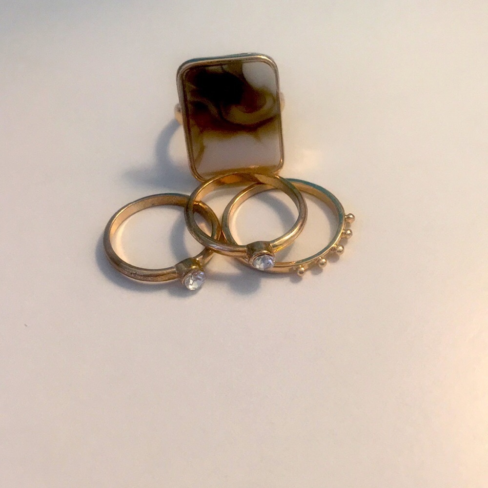 Gold rings
